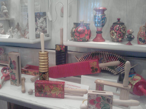 Музыкальные игрушки Саровского музея игрушки